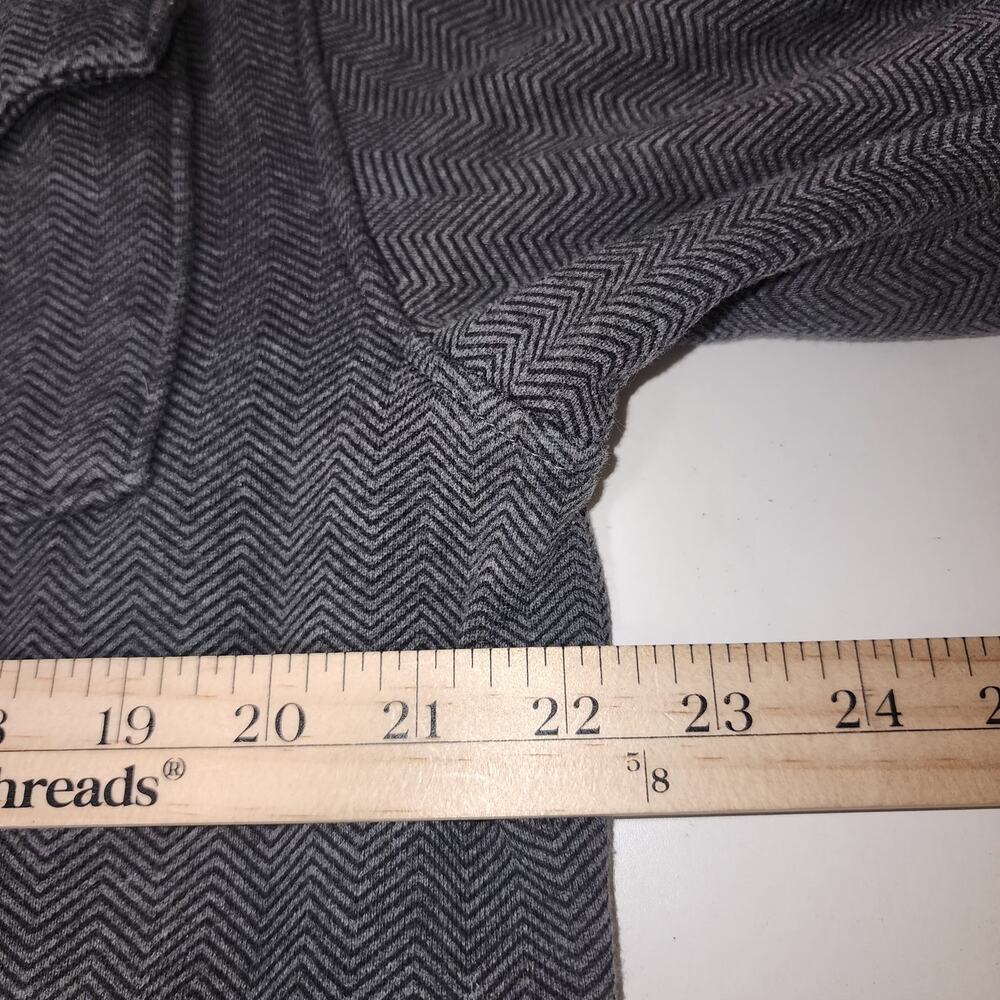 Empyre Jacket Mens Herringbone Hooded normcore Sweatshirt streetwear cabincore - Picture 6 of 12